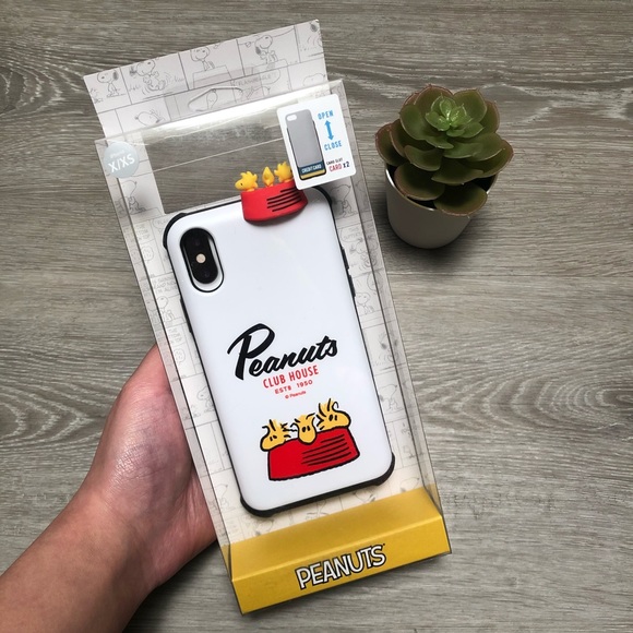 Peanuts Accessories - peanuts woodstock iphone x/xs hard phone case